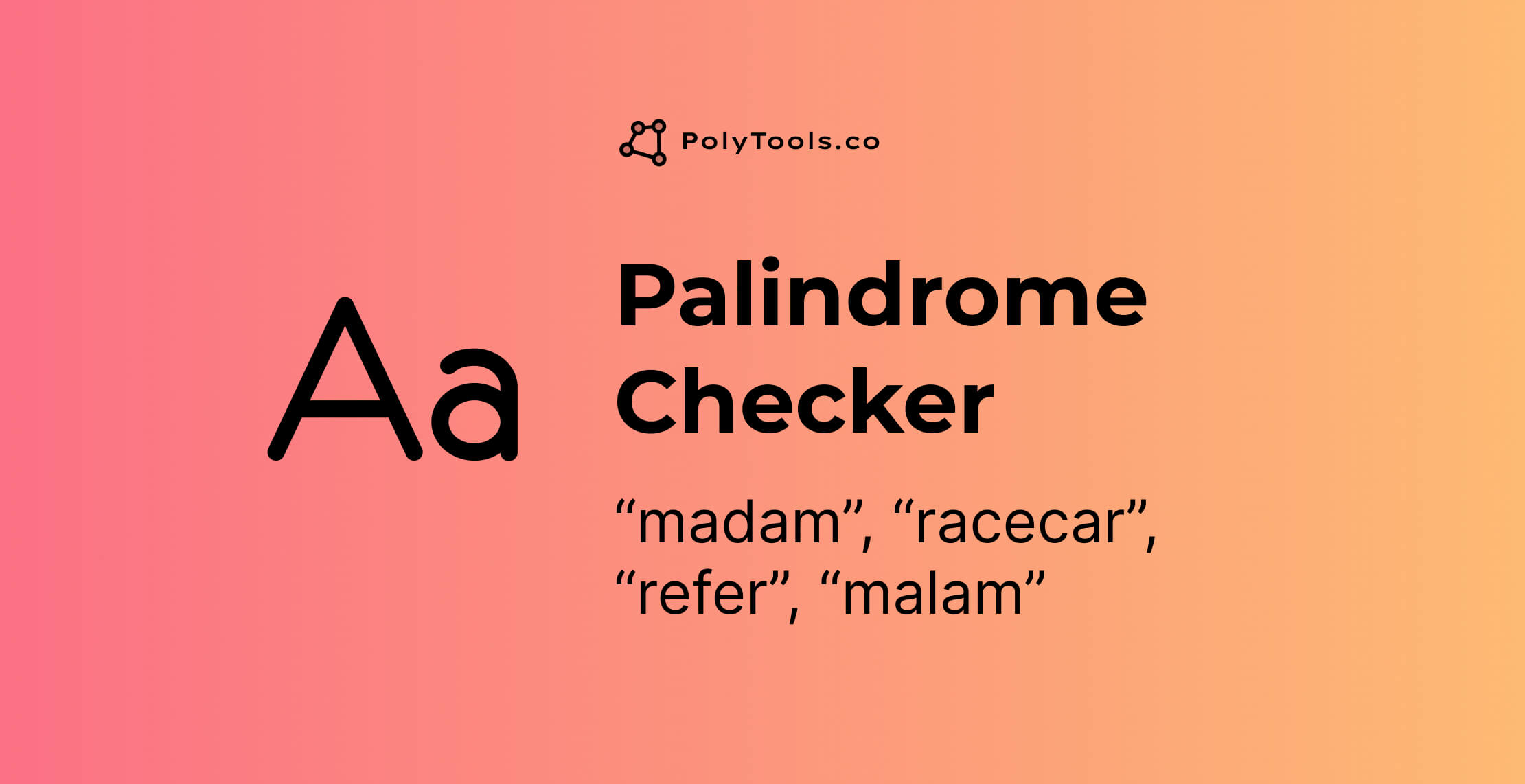 Palindrome Checker